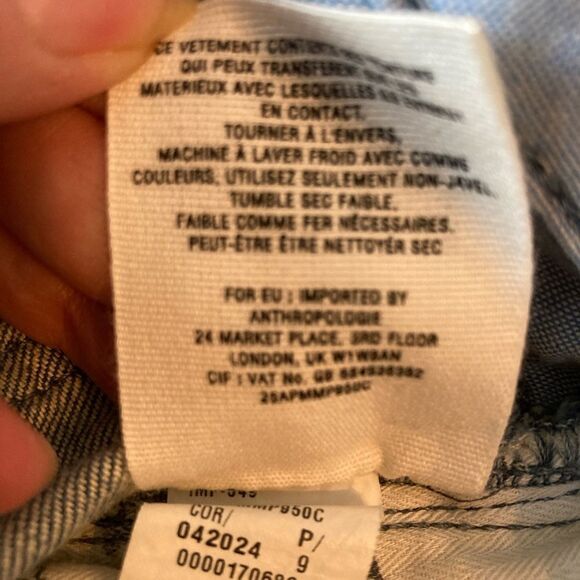 Holding Horses Anthropologie perfectly patched and distressed jeans runs big🫶 - Picture 14 of 14